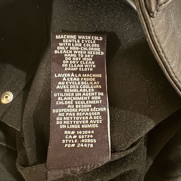 7 for All Mankind Black Faux Leather High Rise Stretch Pants Size: XS - Picture 4 of 5